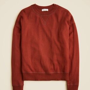 NWT JCrew Oversized Crewneck Sweatshirt in Merino XS